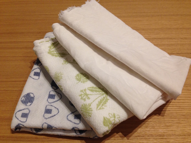 愛用している布巾