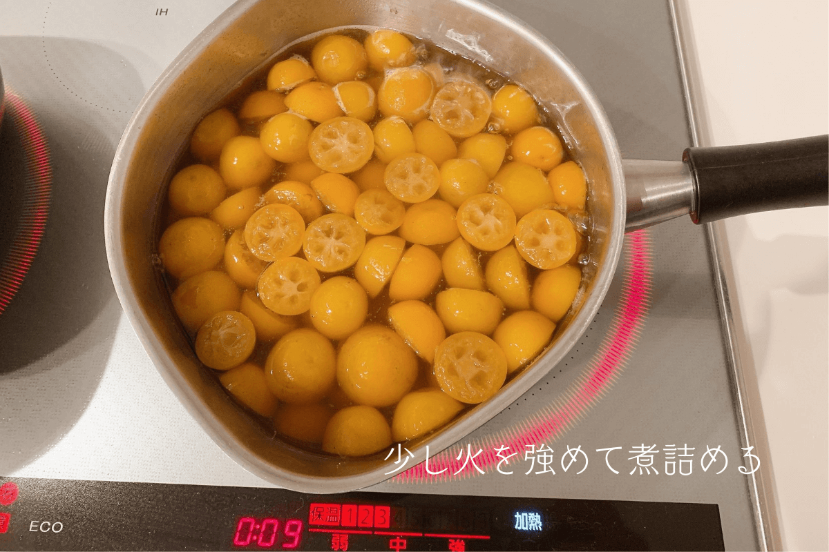 金柑の甘露煮シロップ